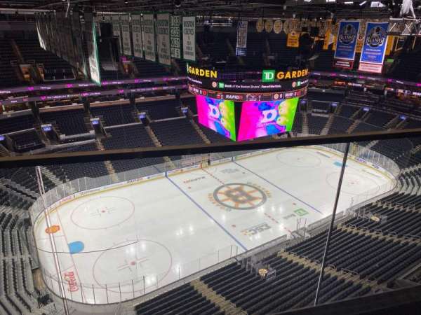 TD Garden, section: Rafter 7, row: B