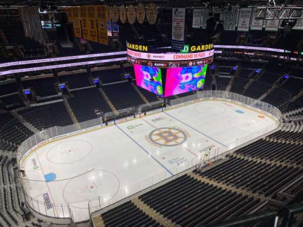 TD Garden, section: Rafter 28, row: A, seat: 24