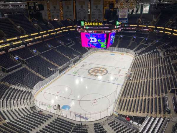 TD Garden, section: Rafter 31, row: A, seat: 11