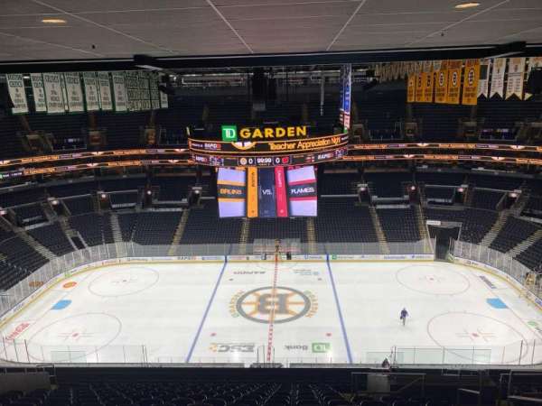 TD Garden, section: Back row bar