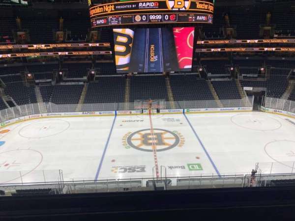 TD Garden, section: 301, row: 3, seat: 11
