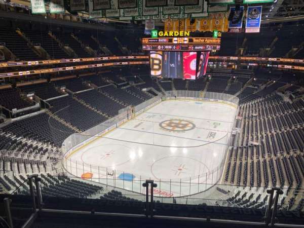 TD Garden, section: 307, row: 6, seat: 6