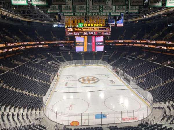 TD Garden, section: 309, row: 3, seat: 6