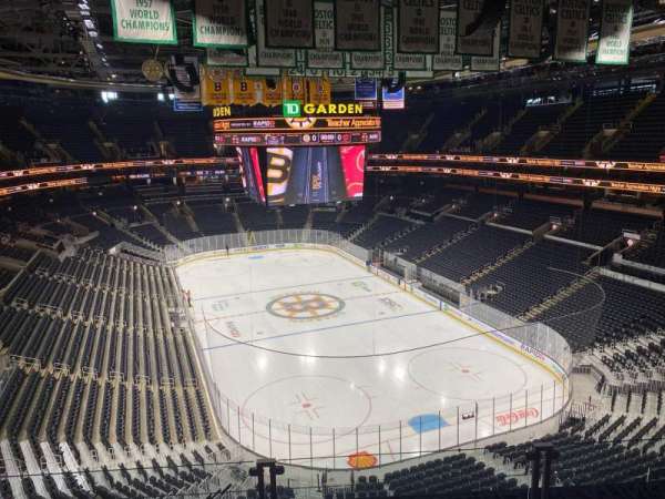 TD Garden, section: 310, row: 6, seat: 6