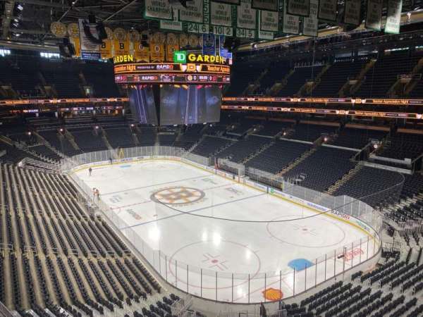 TD Garden, section: 311, row: 3, seat: 6