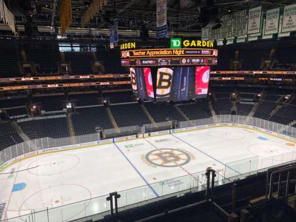 TD Garden, section: 318, row: 6, seat: 6