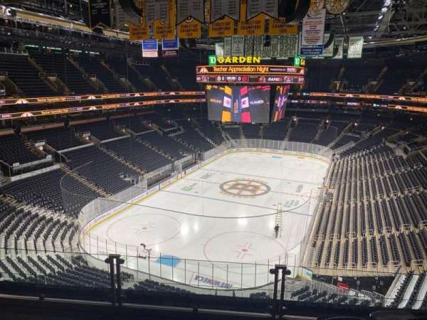 TD Garden, section: 322, row: 6, seat: 6