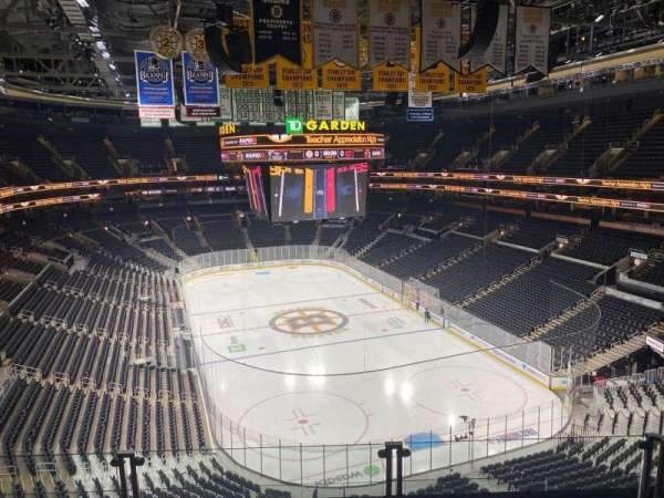TD Garden, section: 325, row: 6, seat: 6