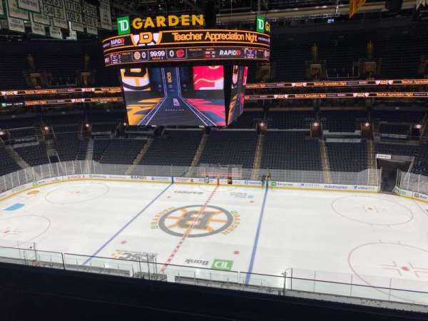 TD Garden, section: 330, row: 3, seat: 6