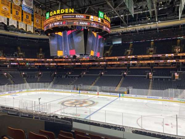 TD Garden, section: 137, row: G, seat: 8