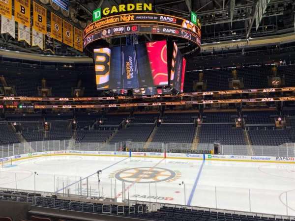 TD Garden, section: 139, row: F, seat: 8