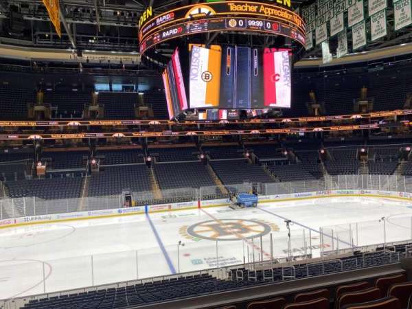 TD Garden, section: 143, row: F, seat: 9