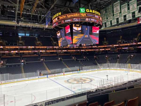 TD Garden, section: 145, row: G, seat: 8