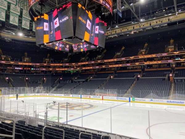 TD Garden, section: 20, row: 12, seat: 15
