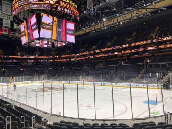 TD Garden, section: 19, row: 12, seat: 14