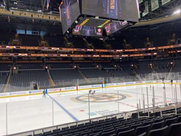 TD Garden, section: 13, row: 12, seat: 12
