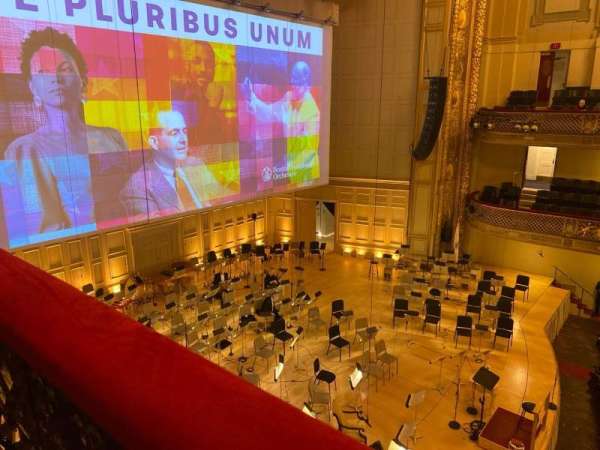 Symphony Hall, Boston, section: Second Balcony Left, row: B, seat: 12