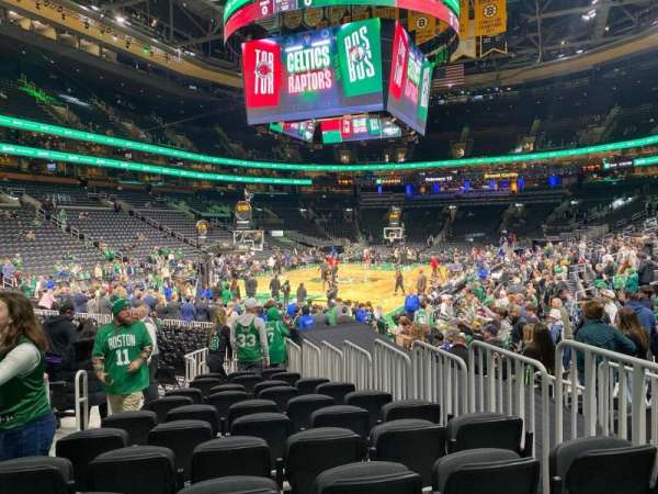 TD Garden, section: 5, row: 11, seat: 5
