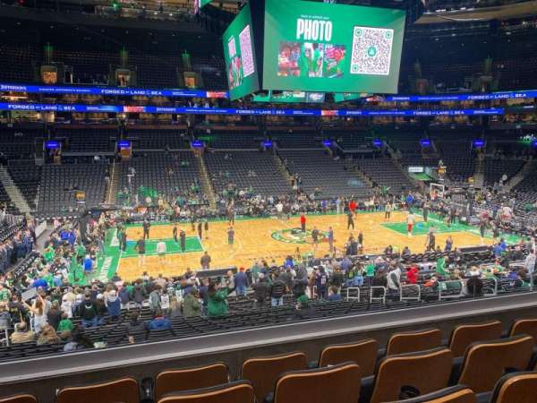 TD Garden, section: 113, row: E, seat: 11