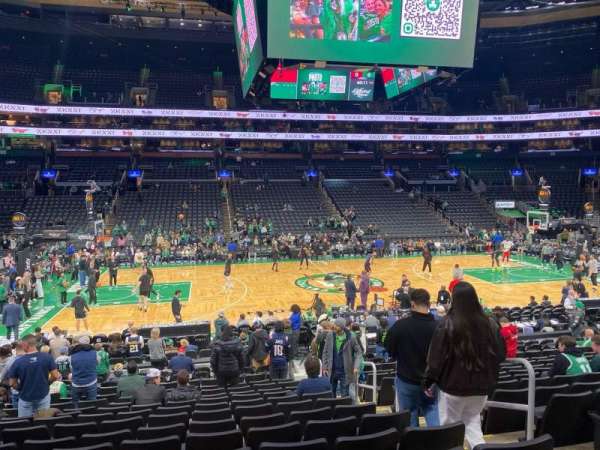 TD Garden, section: 2, row: 19, seat: 4
