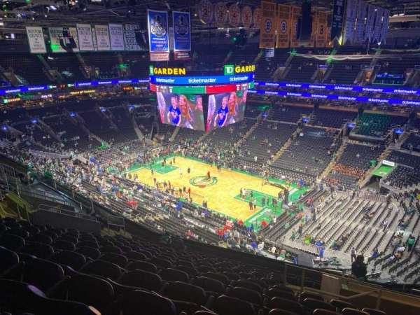 TD Garden, section: 328, row: 14, seat: 4