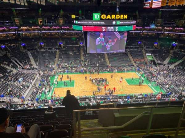 TD Garden, section: 302, row: 10, seat: 3