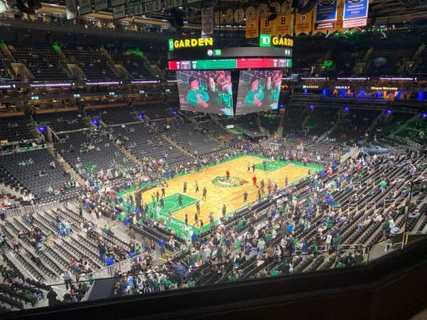 TD Garden, section: 305, row: 3, seat: 3