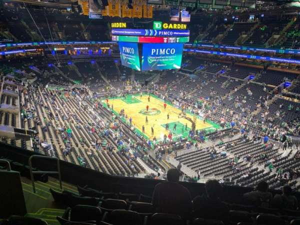 TD Garden, section: 311, row: 7, seat: 11