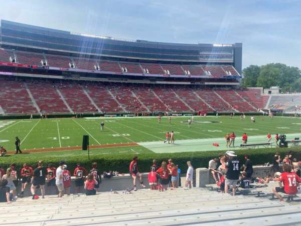 Sanford Stadium, section: 110, row: 17, seat: 10