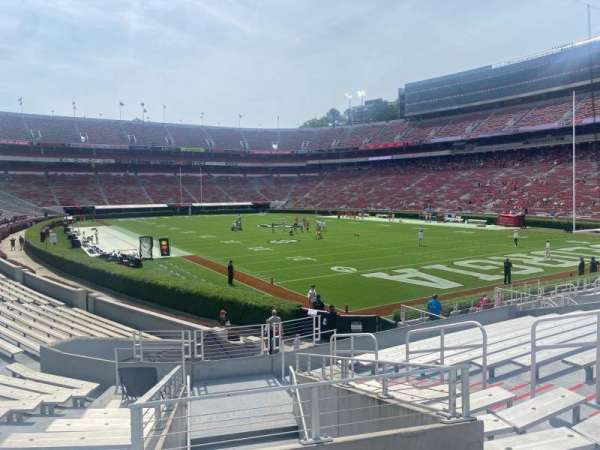 Sanford Stadium, section: 144, row: 23, seat: 9