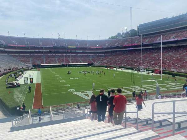 Sanford Stadium, section: 143, row: 31, seat: 6