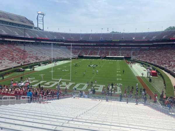 Sanford Stadium, section: 140, row: 42, seat: 8