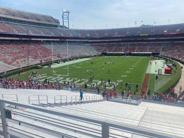 Sanford Stadium, section: 139, row: 43, seat: 8