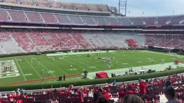 Sanford Stadium, section: 135, row: 55, seat: 9