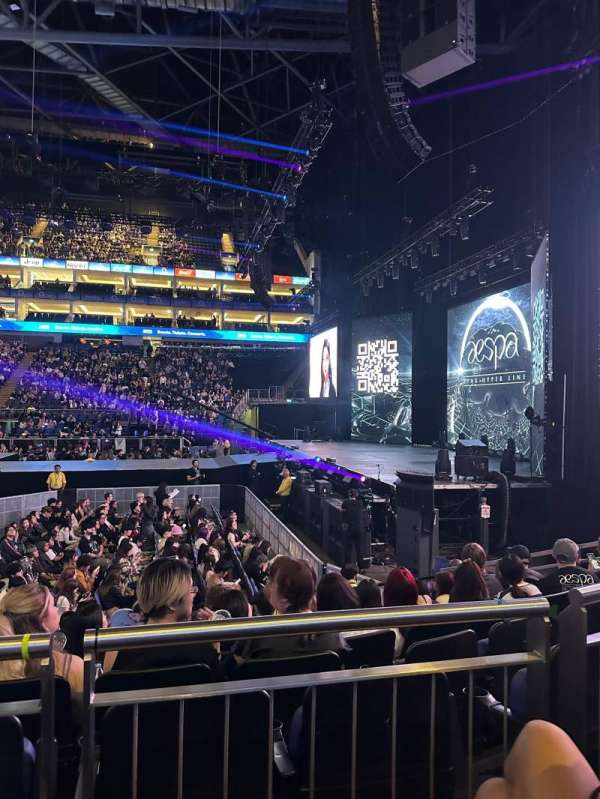 The O2, London, section: 112, row: J