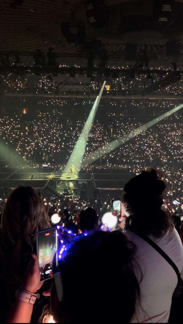 Oakland Arena, section: 115, row: 21, seat: 10