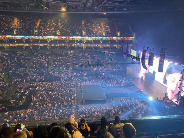The O2, London, section: 420, row: C, seat: 923