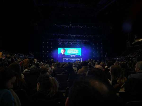 The O2, London, section: Floor C1, row: D, seat: 3