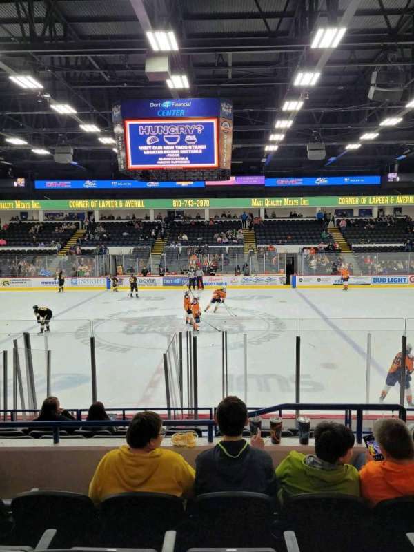 Dort Financial Center, section: 10, row: K, seat: 3