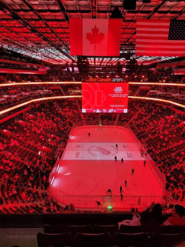 Little Caesars Arena, section: 219, row: 5, seat: 14