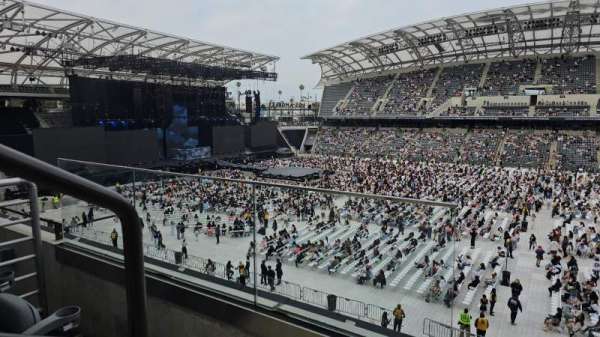 BMO Stadium, section: Founders Club B, row: B, seat: 18