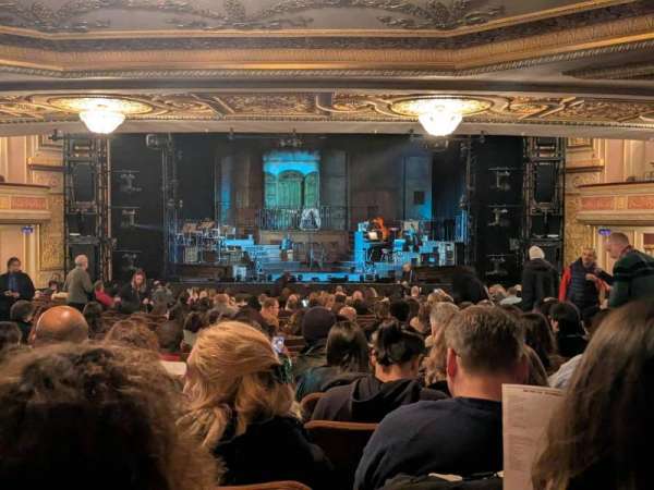 Forrest Theatre, section: Orchestra C, row: Y, seat: 106