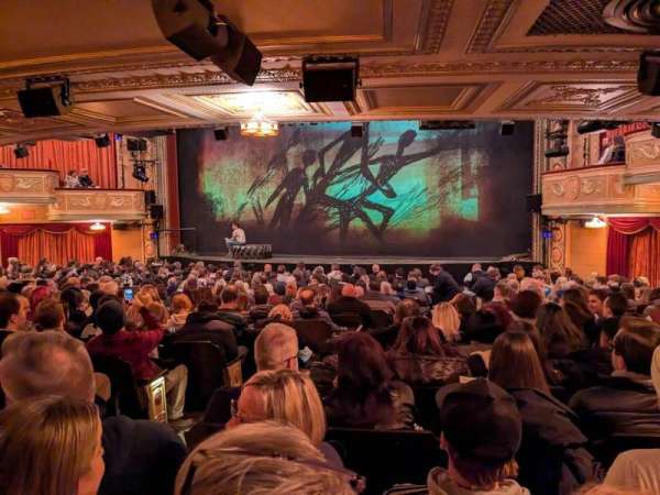 Bernard B. Jacobs Theatre, section: Orchestra C, row: Standing Room, seat: 6