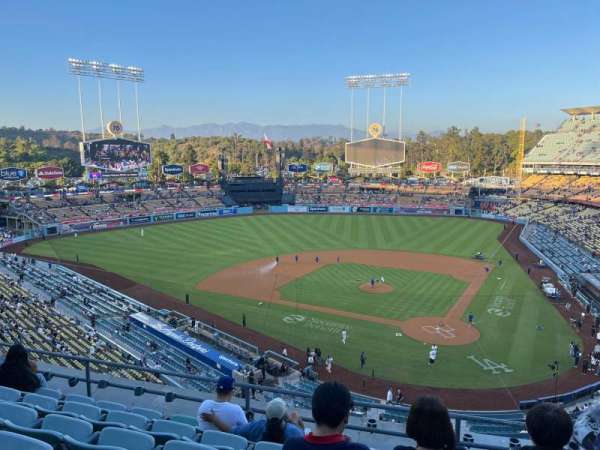 Dodger Stadium, section: 7RS, row: F, seat: 6