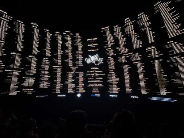 The Sphere, Vegas, section: 207, row: 14, seat: 6