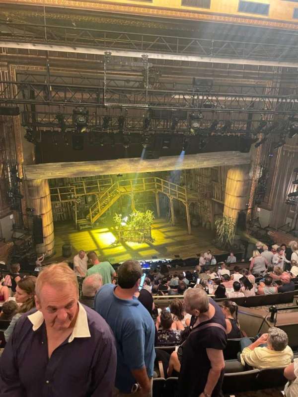Nederlander Theatre, section: Mezzanine C, row: M, seat: 115