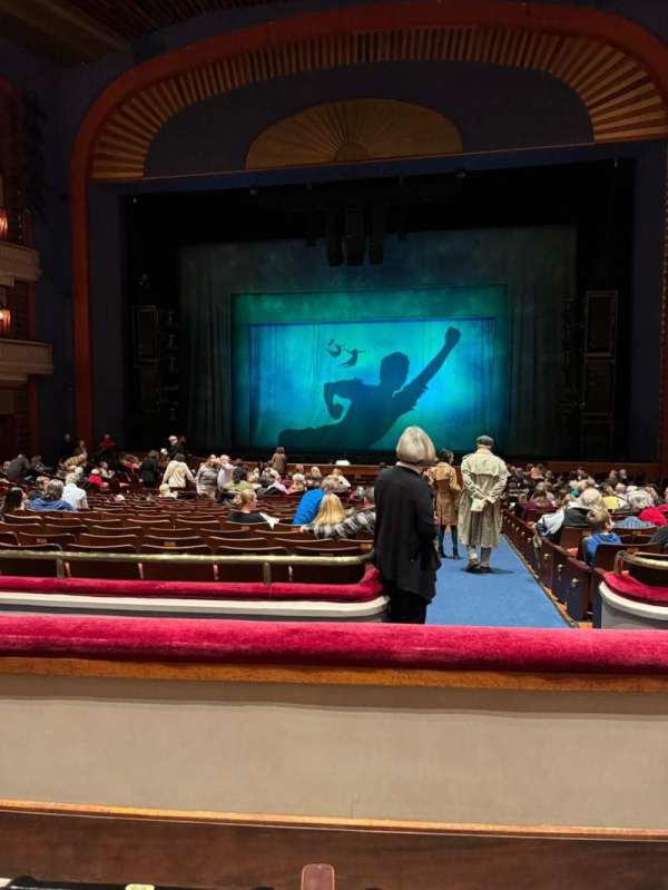 Ordway Music Theater, section: MEZZ, row: BB, seat: 307