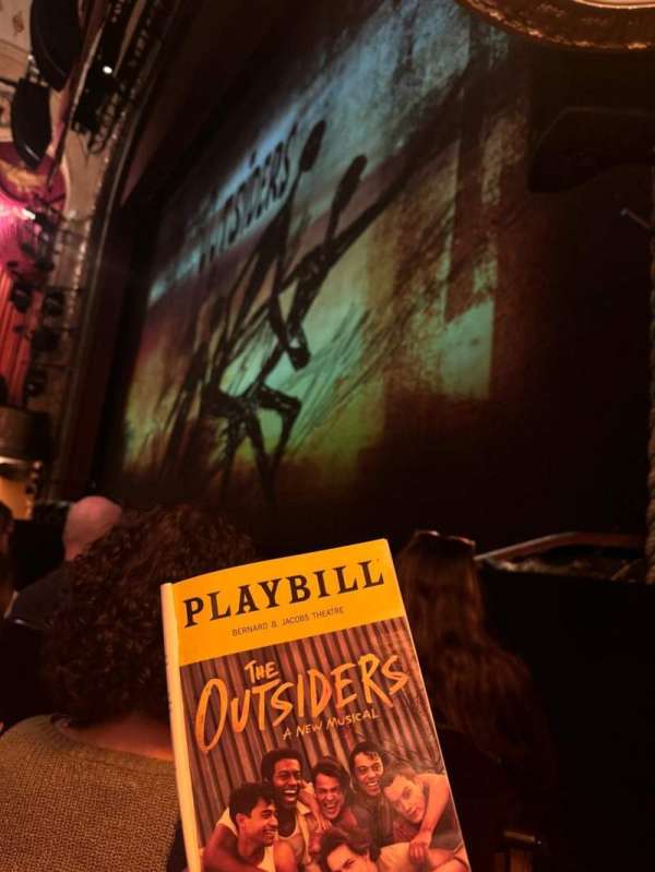 Bernard B. Jacobs Theatre, section: Orchestra L, row: C, seat: 12