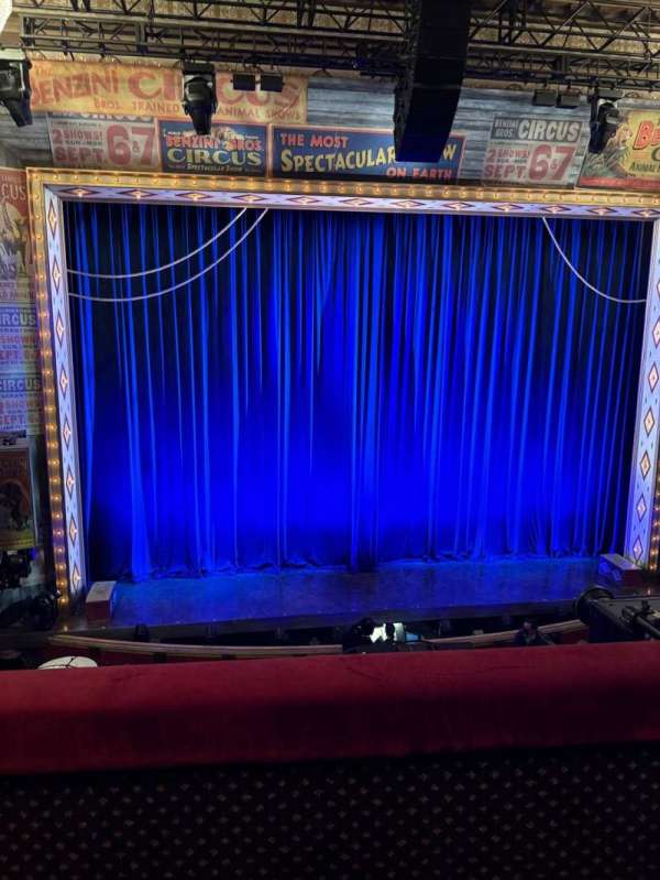 Imperial Theatre, section: Front Mezzanine LC, row: B, seat: 206