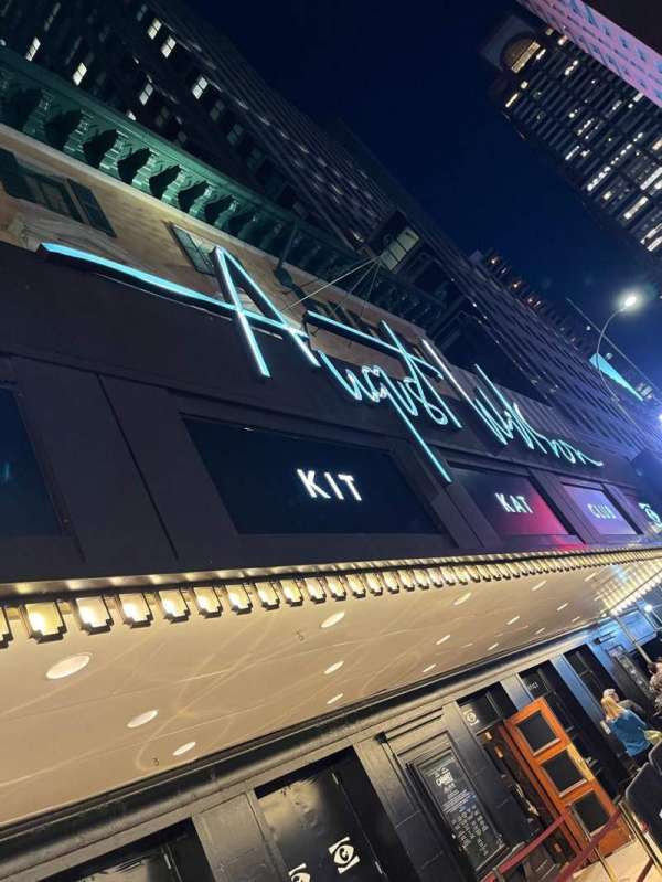 August Wilson Theatre, section: Kit Kat Klub Mezzanine 4, row: C, seat: 208